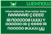 Green Bean font, a Font by weknow (Thumbnail 8 of 8)