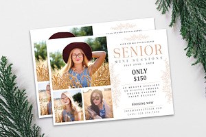 Senior Mini Session Template