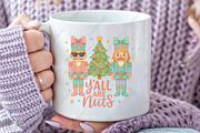 Christmas Y'all Are Nuts Nutcracker, an Illustration by CraftArtStudio (Thumbnail 3 of 4)