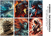 Hybrids - The Elementals, a Decorative Illustration by Digital Art Creations (Thumbnail 3 of 7)