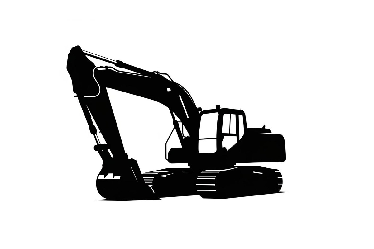 Excavator Construction Vector Bundle, an Illustration by Amazin_art (Photo 44 of 51)