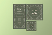 Green Wedding Suite Elegant Frame, an Invitation Template by Neermana (Thumbnail 4 of 4)