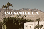 Coachella - Vintage Inspired Serif, a Serif Font by Sarid Ezra (Thumbnail 1 of 6)
