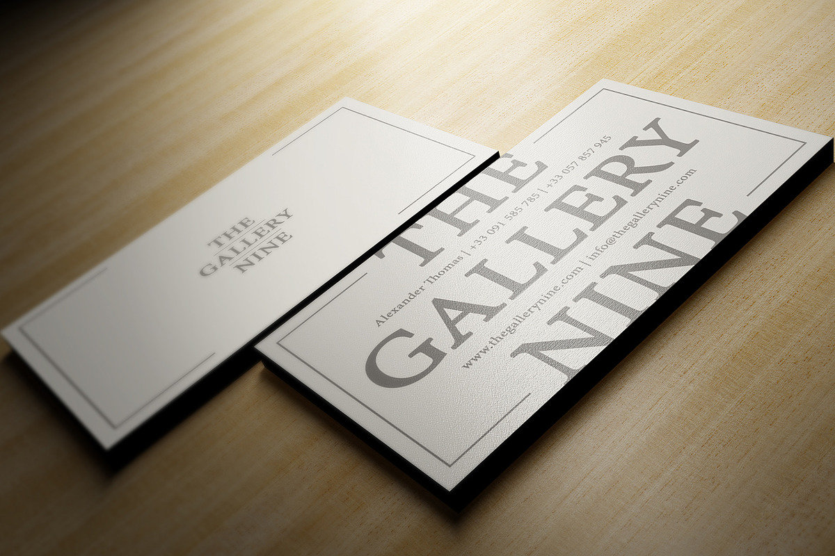 Elegant Business Card, a Business Card Template by Marvel (Photo 4 of 5)