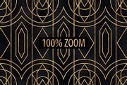 20 Art Deco Seamless Vector Patterns, a Pattern Graphic by CatJello Graphics (Thumbnail 3 of 23)