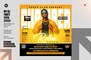 04 Dj Party Flyer Design Bundle, a Graphic by Shajib Shikder (Thumbnail 3 of 5)