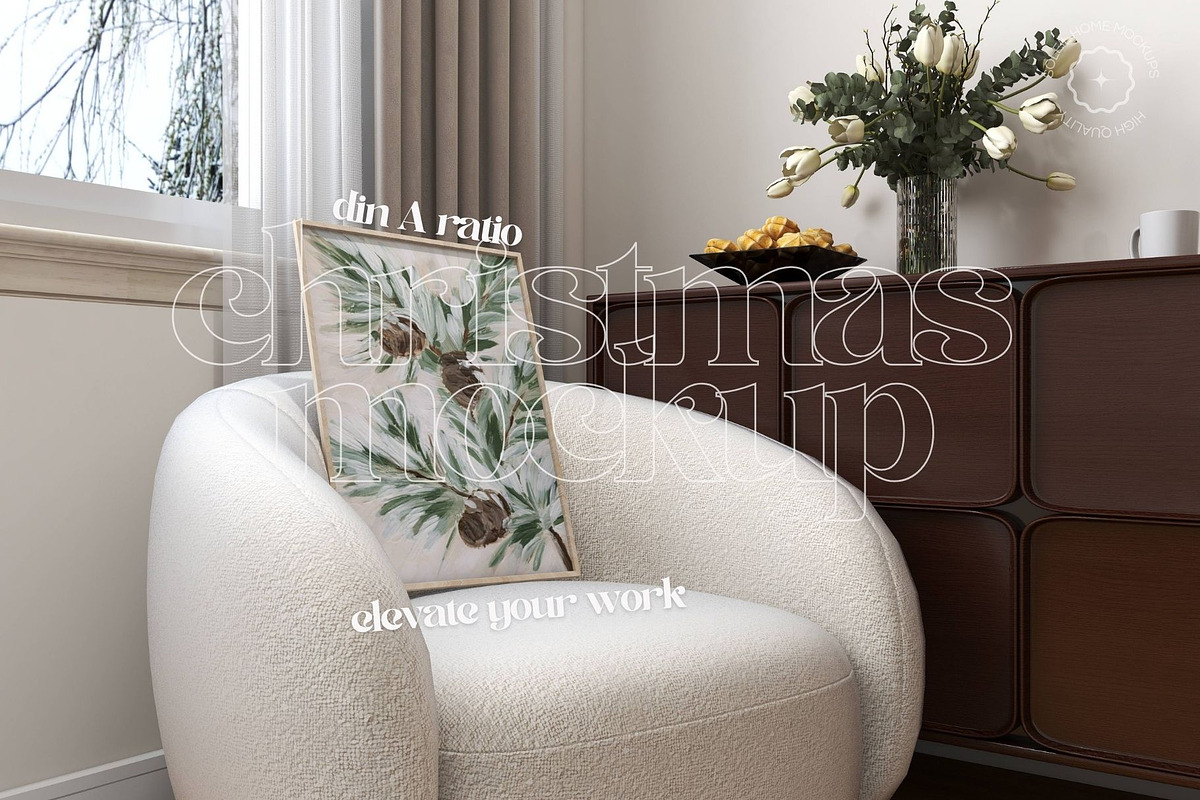 Frame mockup bundle — CHRISTMAS, a Product Mockup by SoleilHomeMockups (Photo 5 of 12)