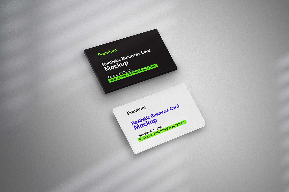 Realistic Business Card Mockup, a Print Template by MRI STUDIO (Photo 6 of 7)