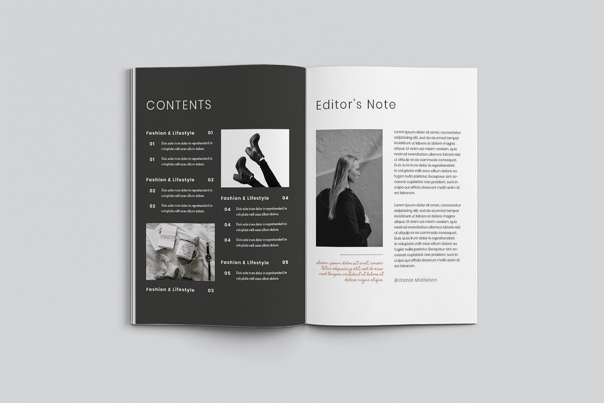 Life Style Magazine, a Magazine Template by AQR Studio