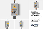 Electrical Control Box Mockup, a Product Mockup by bimockup (Thumbnail 1 of 6)