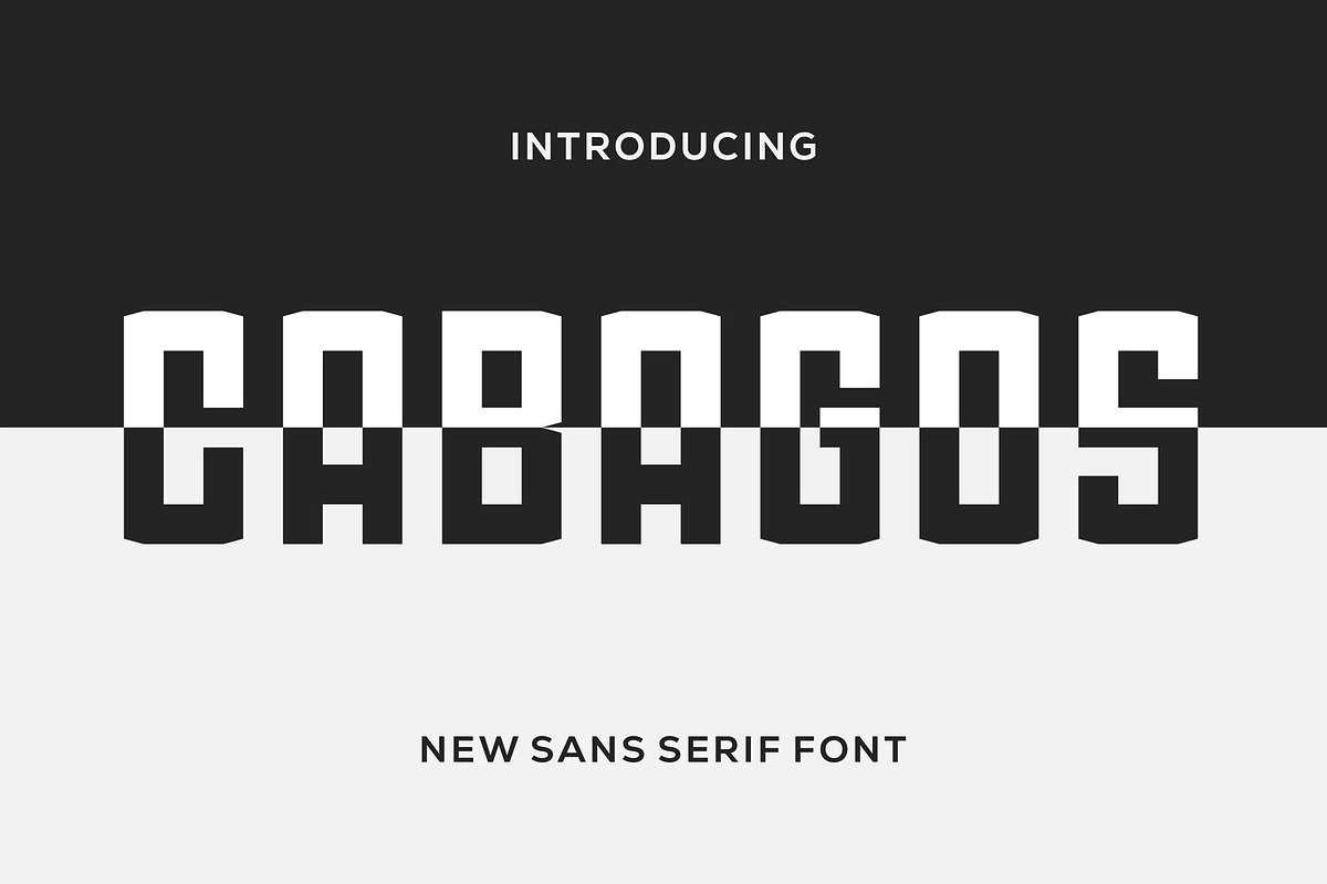 Cabagos, a Sans Serif Font by Auliacreative (Photo 1 of 4)