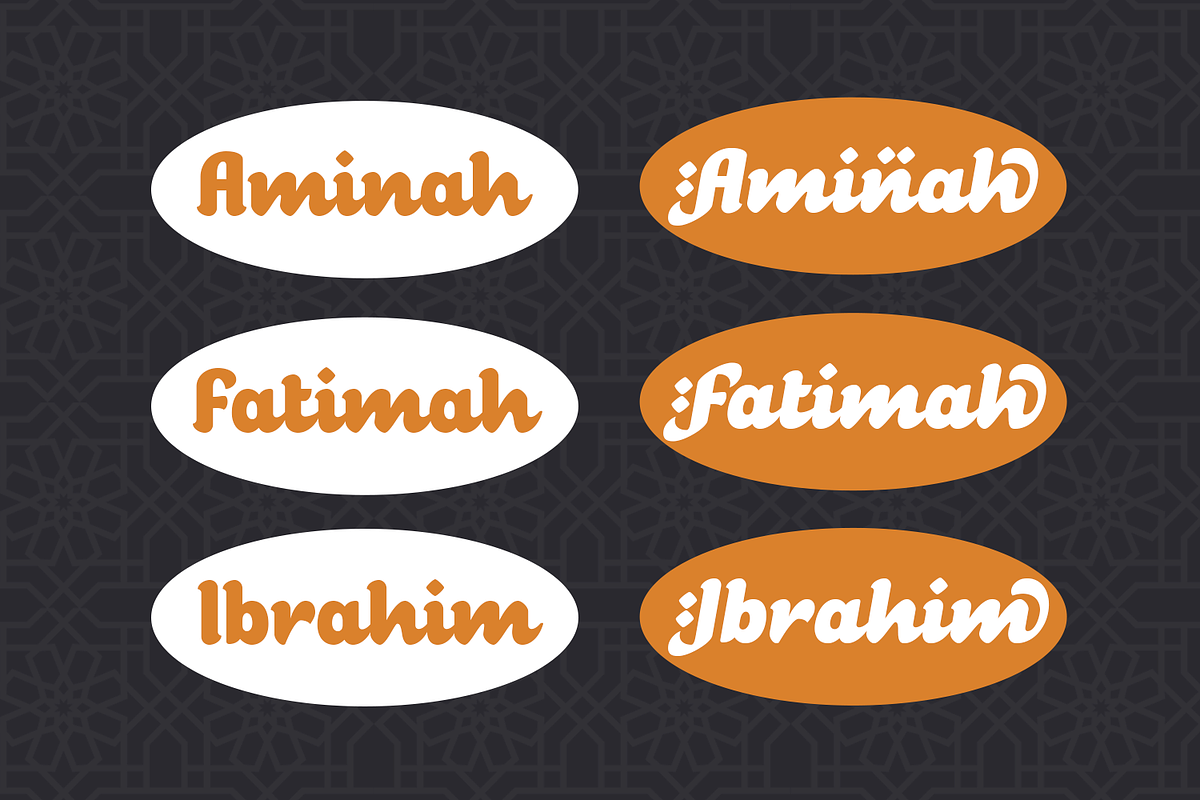 Dzulhijjah, a Font by Wildan Type (Photo 4 of 8)