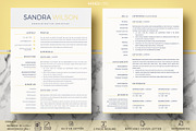 Professional Resume Template Bundle, a Resume Template by HIRED Design Studio (Thumbnail 3 of 13)