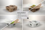 Salad Food Box v2 Packaging Mockup, a Product Mockup by INCDesign (Thumbnail 3 of 7)