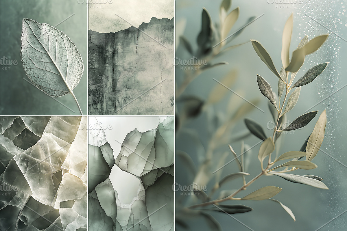 Sage & Stone: 35 Organic Textures, a Texture Illustration by Nadia Semyroz (Photo 4 of 10)