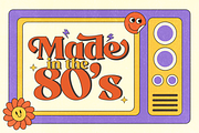 GC Milky Shine - 80's Serif Retro, a Serif Font by Glyphonic (Thumbnail 11 of 15)
