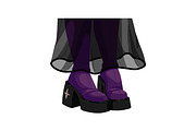 Women's legs in shoes set, a Person Illustration by PaperTrident (Thumbnail 6 of 12)