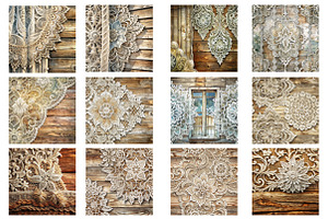 Antique Wedding Lace Distressed, a Photo by Wow Magic