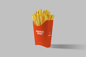 French Fries Packaging Mockups