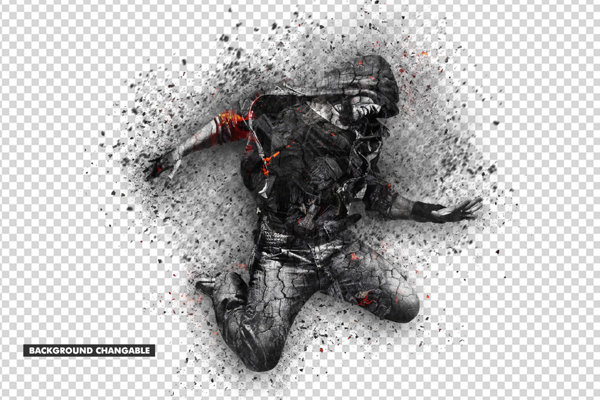 Black Rock Photoshop Action, an Action Add-On by iHemalaya (Photo 6 of 7)