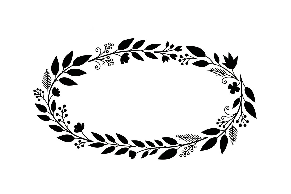 Floral Ornament Silhouette Bundle, an Illustration by BIPLOB EXPERT (Photo 20 of 51)