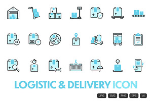 21 Logistic & Delivery Icon