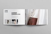 Fashion Lookbook Template Landscape, a Magazine Template by E-Type (Thumbnail 4 of 8)
