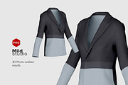 Blazer Mockup v01, a Shirt Mockup by Mildstudio (Thumbnail 9 of 10)