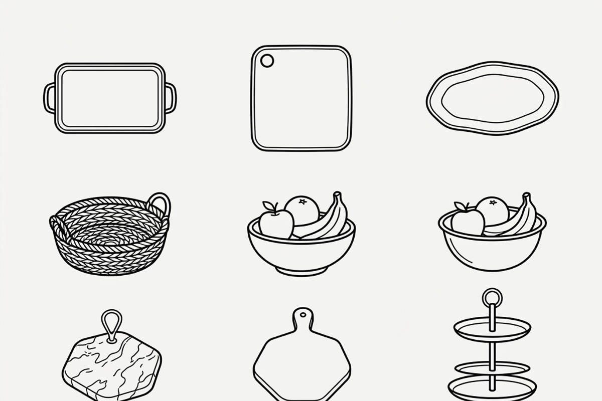 Bundles Set Bakery Packaging Icons, an Outline Icon by adenpinkstore (Photo 12 of 12)