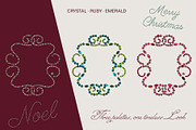 Rhinestone Swirls, Frames and Words, an Object Graphic by Anzhelika (Thumbnail 5 of 10)