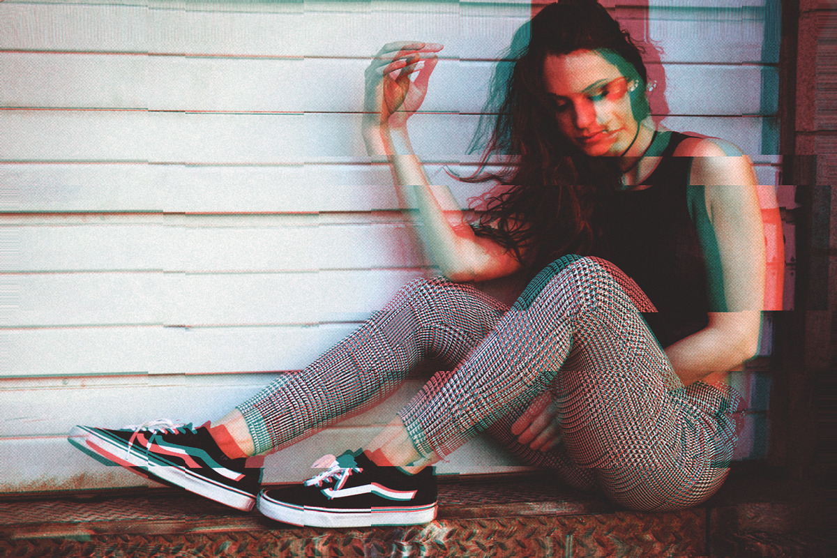 Glitch Fliter Photo Effect, a Layer Style Add-On by infinitygraphics01 (Photo 2 of 4)