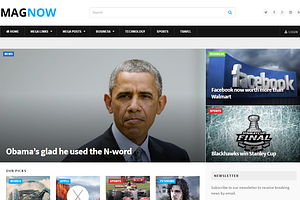 MagNow WordPress Theme