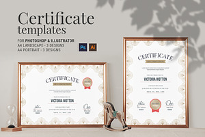 Elegant Deco Certificate Template