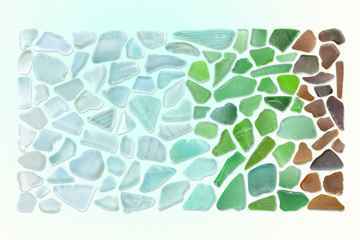 Sea Glass: Scanned Glass Toolkit, an Object Graphic by Anastasiia VNSK (Photo 12 of 19)