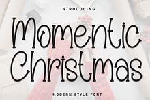 Momentic Christmas | Script Font