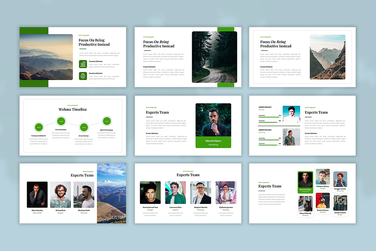 Environment Keynote Presentation, a Presentation Template by Salamahtype (Photo 3 of 5)