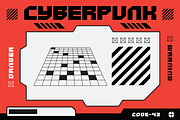 Cyberform - Futuristic Font, a Sans Serif Font by limitype (Thumbnail 3 of 10)