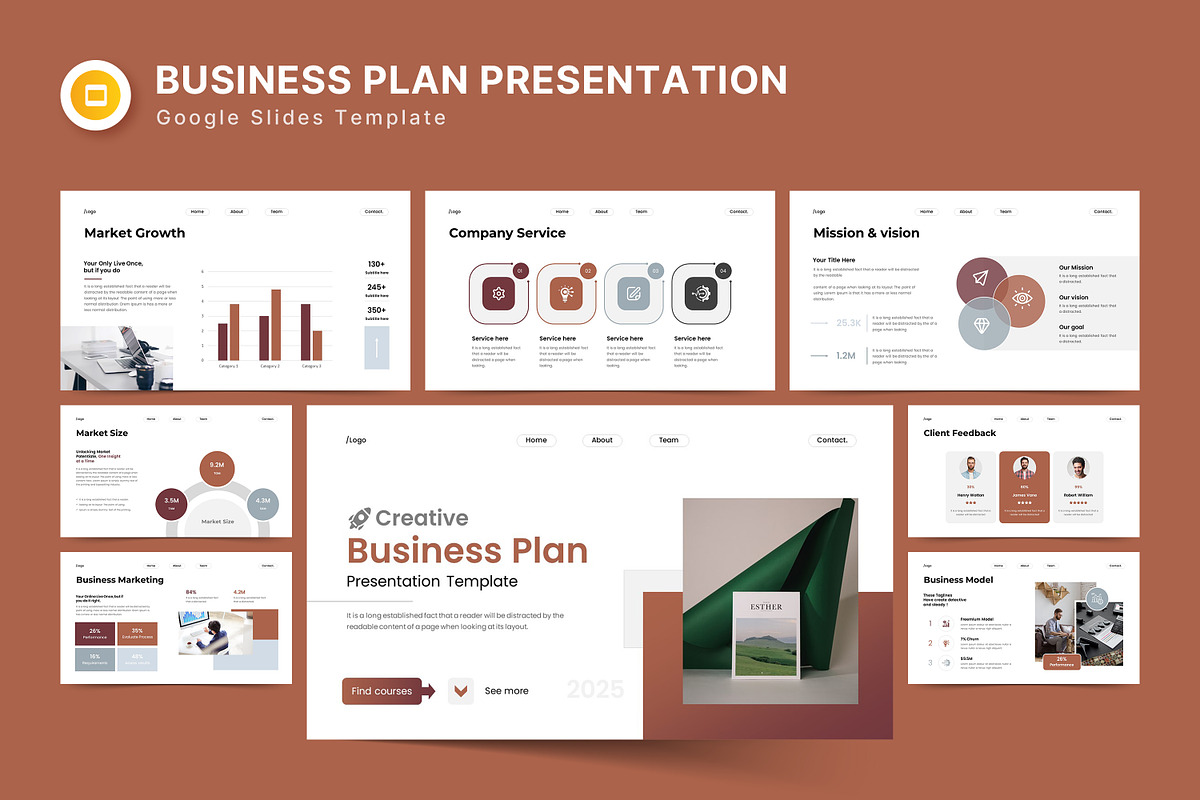 Business Plan Google Slides Template preview 6