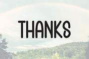 Rainbow Morning | Script Font, a Script Font by Scratchones (Thumbnail 8 of 8)