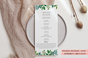 Greenery wedding Invitation Suite, an Invitation Template by Beyond Muse (Thumbnail 8 of 10)
