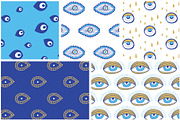 Evil Eye Illustrations + Patterns, an Illustration by Youandigraphics (Thumbnail 13 of 13)