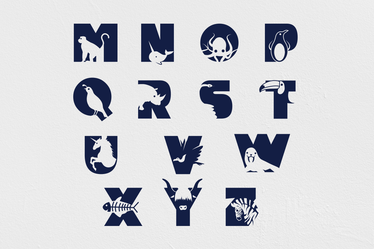 Animal Kingdom Font, a Sans Serif Font by Anastasia Feya (Photo 7 of 9)
