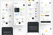 Task Management UI Kit, an App Template by devsnet (Thumbnail 7 of 8)