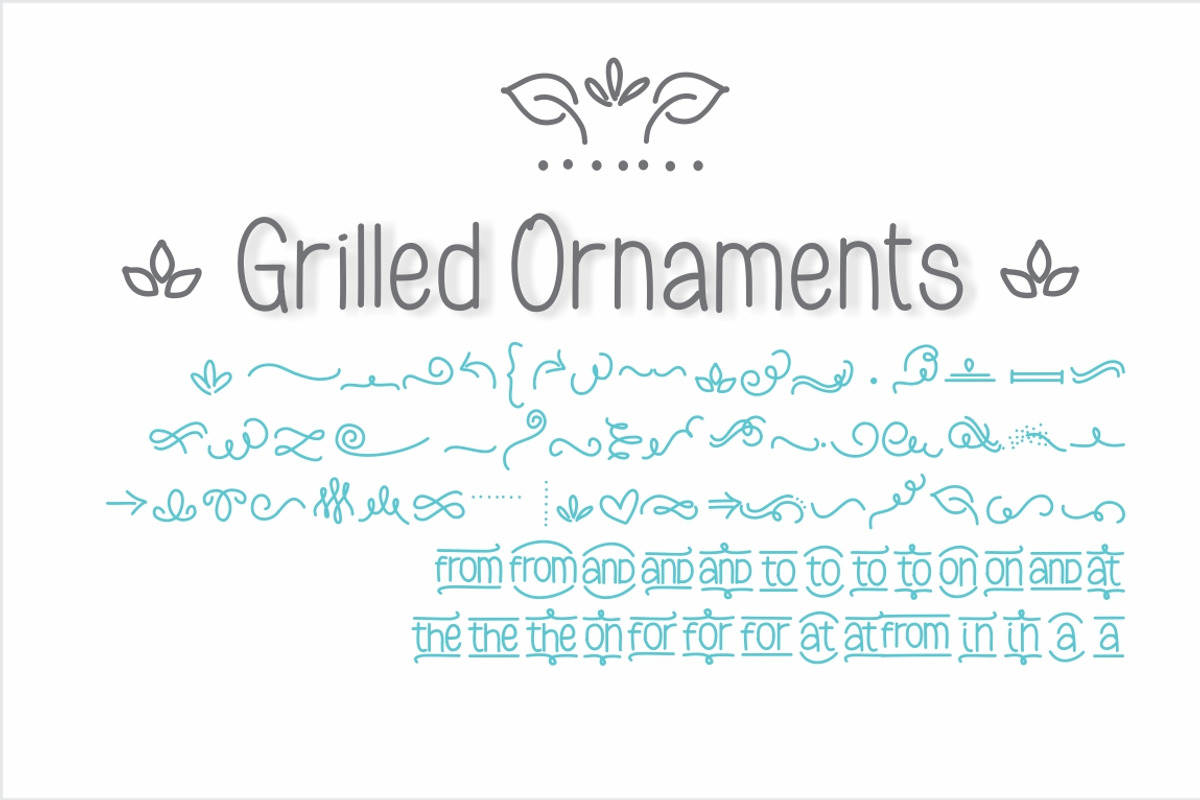 Grilled Ornaments preview 2