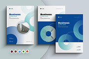 Brochure & Annual Report Cover, a Brochure Template by Spark_Creative (Thumbnail 1 of 6)