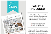 18 Real Estate Flyer Bundle | Canva, a Flyer Template by BrochuresFactory (Thumbnail 2 of 7)