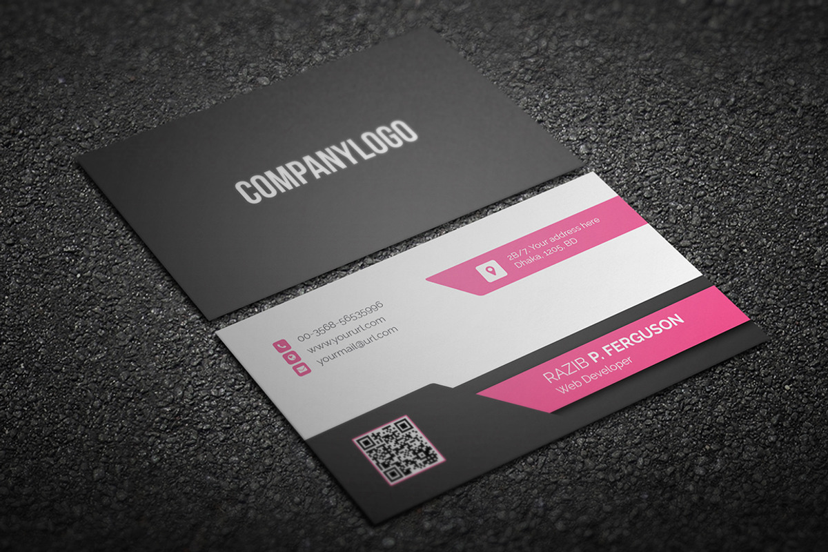 Corporate Business Card, a Business Card Template by Rongmistiry (Photo 3 of 7)