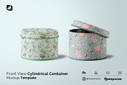 Cylindrical Container Mockup, a Cups & Container Mockup by Designertale (Thumbnail 1 of 10)