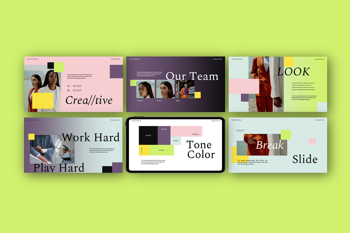 Gen-Z Minimal Powerpoint, a Presentation Template by Dirtytemp Studio