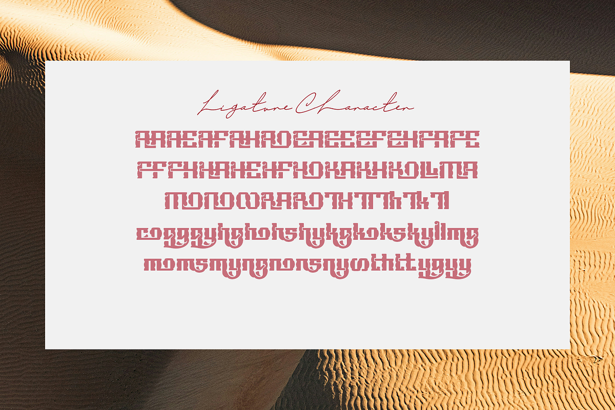 Pockielle - Bold Display Font, a Symbol Font by madeDeduk (Photo 10 of 10)